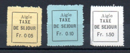 AIGLE Taxe De Séjour Kurtaxe - Revenue Stamps