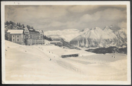 Switzerland St.Moritz Chantarella Old Real Photo PC 1927 Mailed - St. Moritz