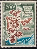 Timbre TAAF PA 24 Archipel De Pointe Géologie. - Unused Stamps