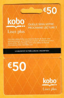 Carte Cadeau KOBO 50€ - - Cartes Cadeaux