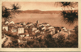 CPA -  SAINTE-MAXIME - VUE GENERALE SUR SAINT-TROPEZ - Sainte-Maxime