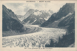 74 CHAMONIX MONT BLANC GLACIER DE LA MER DE GLACE Editeur COUTTET  Auguste N° 326 - Chamonix-Mont-Blanc