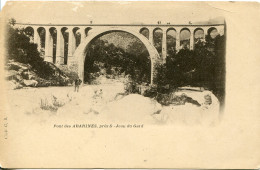 CPA -  SAINT-JEAN-DU-GARD (ENV.) - PONT DES ABARINES - Autres & Non Classés