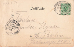 Bahnpost (Ambulant; R.P.O./T.P.O.) Wernigerode-Brocken (ZA2477) - Briefe U. Dokumente