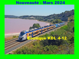 ACACF 846 - Automoteur B 84611 Longe L'étang De Lavalduc - FOS-SUR-MER- Bouches-du-Rhône - SNCF - Treinen