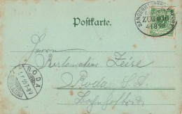 Bahnpost (Ambulant; R.P.O./T.P.O.) Sangerhausen-Erfurt (ZA2479) - Briefe U. Dokumente