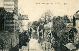 CPA -  DREUX - UNE VUE SUR LA BLAISE - Dreux