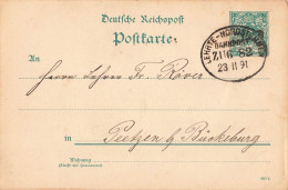 Bahnpost (Ambulant; R.P.O./T.P.O.) Lehrte-Nordstemmen (ZA2480) - Brieven En Documenten