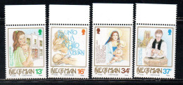 ISOLA DI MAN ISLE OF MAN 1989 CHRISTMAS NATALE NOEL WEIHNACHTEN NAVIDAD COMPLETE SET SERIE COMPLETA MNH - Isle Of Man