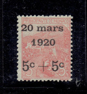 MONACO - N°38 ** - Unused Stamps