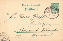 Bahnpost (Ambulant; R.P.O./T.P.O.) Düsseldorf-Wanne (ZA2484) - Brieven En Documenten