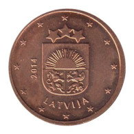 LE00214.1 - LETTONIE - 2 Cents - 2014 - Lettonie