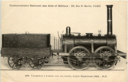 Paris - Conservatoire National Des Arts Et Metiers - Train - Musées