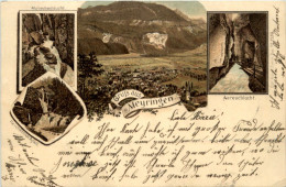 Gruss Aus Meyringen - Litho - Meiringen