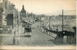 CPA - LE HAVRE - BOULEVARD MARTIME (1922) - Unclassified