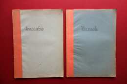 Modena Monzale Lavacchio 2 Fascicoli Conti Mezzadro Cassanelli 1943-45 Zocca - Zonder Classificatie