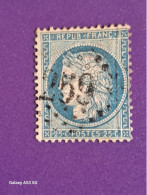 Timbre Cérès 60c Avec Oblitération GC - 1871-1875 Cérès
