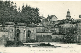 CPA - LANGRES - LA PORTE DES AUGES - Langres