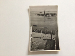 Carte Postale Ancienne (1938) VENEZIA Molo E S.GIORGIO - Venezia (Venice)