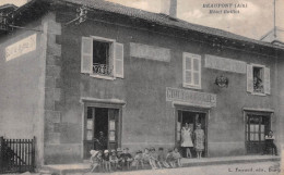 BEAUPONT (Ain) - Hôtel Guillot-Frabel - Ecrit 1933 (2 Scans) - Non Classés