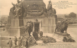 Belgique Cpa Bruxelles Unknown Soldier Tomb - Brussels (City)