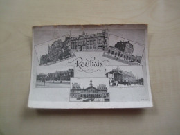 Carte Postale Ancienne ROUBAIX Multi-vues - Roubaix