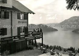 13522860 Beckenried Bergheim Im Haerggis Blick Auf Vierwaldstaettersee Alpen Bec - Autres & Non Classés