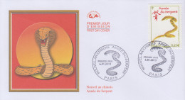 Enveloppe  FDC  1er  Jour   FRANCE   Nouvel   An  Chinois  :  Le  Serpent    2013 - 2010-2019