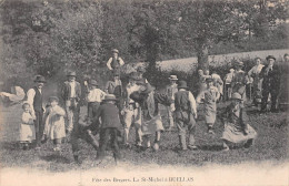 BUELLAS (Ain) - Fête Des Bergers - La St-Michel - Voyagé 1908 (2 Scans) - Non Classificati