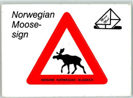 39250705 - Norwegian Moose Sing Genuine Norwegian Elgskilt - Noruega