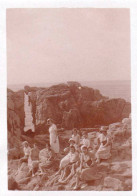 Photo Originale - 44 - BATZ Sur MER - Femmes Du Pensionnat Des Ursulines De Beaugency Au Pont Du Diable - Aout 1932 - Places