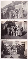 Photo Originale - 45 - FEROLLES - Installation De L'abbé Picard  - Filles Des Ursulines De Beaugency- 3 Phot  - Mai 1934 - Geïdentificeerde Personen