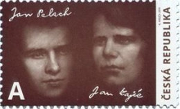 1035 Czech Republic Jan Palach And Jan Zajic 2019 - Unused Stamps