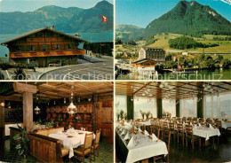 13520004 Beckenried Sternen Hotel Gastraeume Autofaehre Beckenried - Other & Unclassified