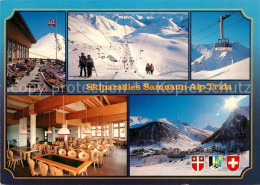 13519050 Samnaun Dorf Skiparadies Alp Trida Bergrestaurant Bergbahn Wintersportp - Otros & Sin Clasificación