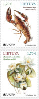 Lithuania.2024.Europa CEPT.Underwater Fauna And Flora.2 V. ** . - Lituanie