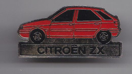 Pin's Citroën ZX Rouge Réf 6080 - Citroën