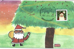 CHRISTMAS GREETINGS FROM SASKATCHEWAN !  (Saskatoon) Maxi-card - Brieven En Documenten