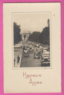 D75 - PARIS 16ème - AVENUE FOCH - HEUREUSE ANNÉE - Nombreuses Voitures Anciennes - Carte Dentelée  - Distretto: 16