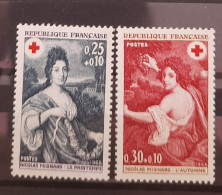 France Yvert 1580-1581** Année 1968 MNH. - Nuevos