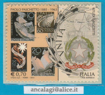 USATI ITALIA 2013 - Ref.1235A "PAOLO PASCHETTO" 1 Val. - - 2011-20: Oblitérés