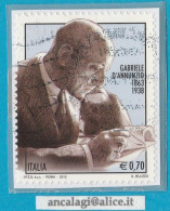 USATI ITALIA 2013 - Ref.1236 "GABRIELE D'ANNUNZIO" 1 Val. - - 2011-20: Used