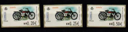 ESPAÑA SPAIN ATM MOTO MOTORCYCLE NEW HUDSON 1914 - Motorbikes