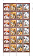 INDIA 2006 150 YEARS OF FIELD POST OFFICE, (FPO) FULL SHEET OF 6 SE-TENANT VERTICAL STRIPS MNH RARE - Ongebruikt