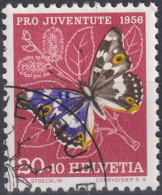 1956 Schweiz Pro Juventute ° Zum:CH J165,Yt:CH 583, Mi:CH 634, Schillerfalter, Schmetterling, Insekten - Gebraucht