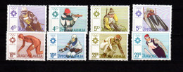 Yugoslavia 1984 Olympic Games Sarajevo Set Of 8 MNH - Invierno 1984: Sarajevo