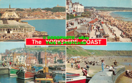 R520242 The Yorkshire Coast. Color Gloss View Series. Bamforth. 1978. Multi View - Welt