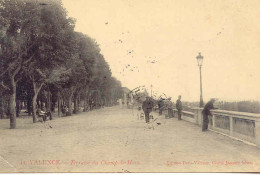 CPA - VALENCE - TERRASSE DU CHAMP DE MARS - Valence