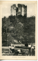 CPA - ETAMPES - TOUR DE GUINETTE (ANIMEE, OUVIERS SUR VOIE FERREE) 1927 - Etampes