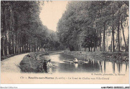 AAMP5-93-0452 - NEUILLY-SUR-MARNE - Le Canal De Chelles Vers Ville-evrard - Neuilly Sur Marne